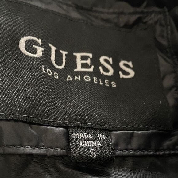 Guess Small Black Quilted Jacket - Picture 3 of 13